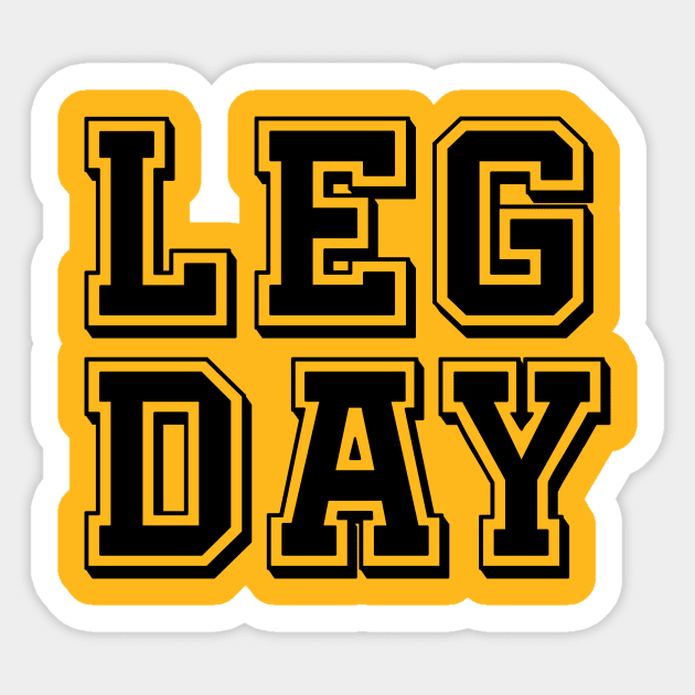 LEG DAY gym motivation Sticker by thelazypigeon